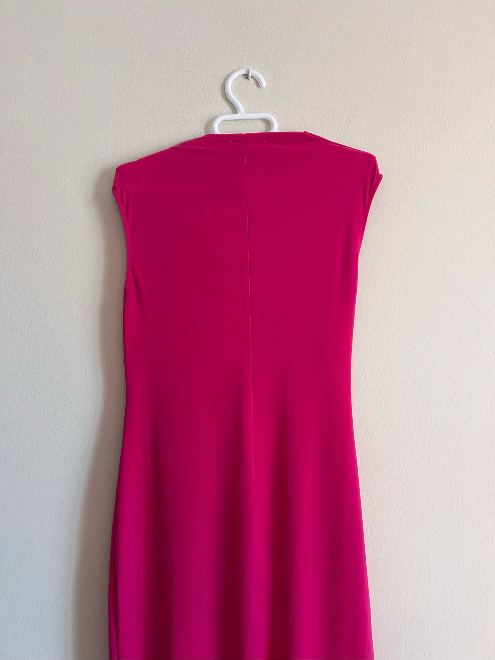 Fuchsia wrap dress – photo 6